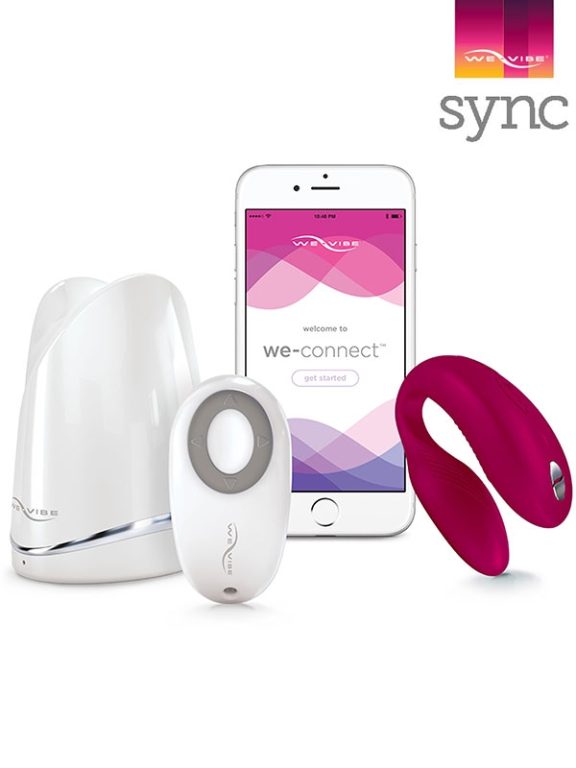 We-Vibe Sync Çiftler İçin Telefon Uyumlu ve Uzaktan Kumandalı Vibratör