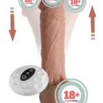 NOXXX İleri Geri Hareketli Isıtmalı Döner Başlı Realistik Dildo