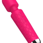 NOXXX Güçlü Şarjlı Wand Masaj Vibratörü 28 Fonksiyonlu Pembe