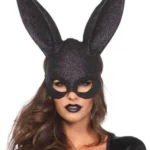 Leg Avenue Glitter Masquerade Rabbit Mask