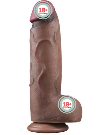Lovetoy 12'' Dual Layered Silicone Cock XXL 31 cm