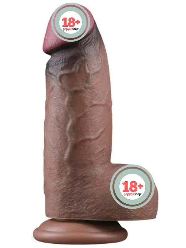 Lovetoy 9.5'' Dual Layered Silicone Cock XXL 24.5 cm
