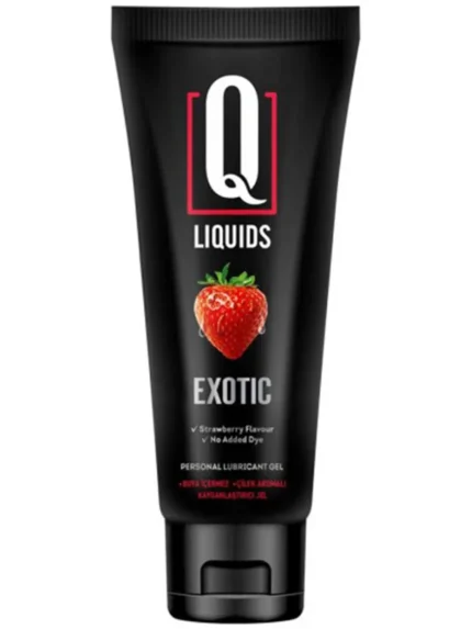 Q Liquids Amazon Excotic Çilek Aromalı Kayganlaştırıcı Jel 200 ml