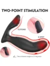 Laken G-spot Anal Klitoris ve Vajinal Şarjlı Uzaktan Kumandalı Giyilebilir Vibratör