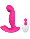 Prog Giyilebilir Şarjlı Uzaktan Kumandalı Döner Başlı Klitoris Uyarıcılı Anal Vibratör