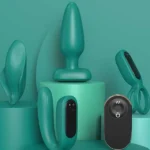 S-Hande Çiftler İçin Titreşimli Uzaktan Kumandalı Şarjlı Aşk Seti