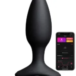 Lovense HUSH 2 Telefon ve Bluetooth Kontrollü Anal Plug 1.5"