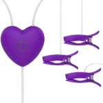 Titreşimli Şarjlı Vajina ve Göğüs Klipsi 3'lü