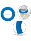 CalExotics Link Up Ultra-Soft Penis Halkası Mavi