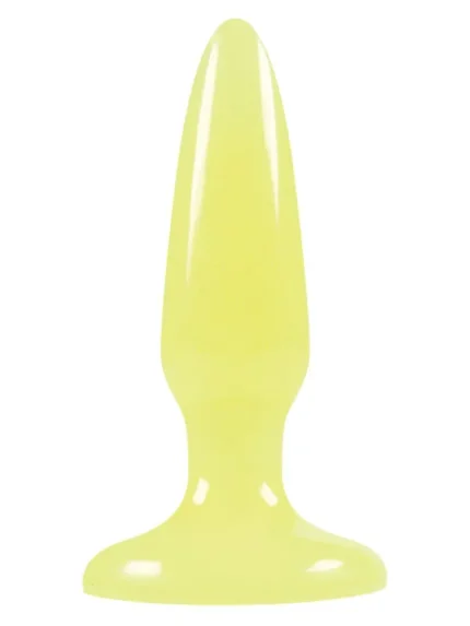FireFly Pleasure Glows Mini Anal Plug 8 cm Sarı