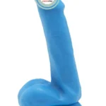 Happy Dicks Dildo 6"Balls Blue
