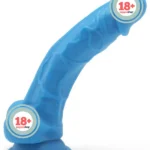 Happy Dicks Dildo 7.5" Realistik Penis 19 cm Mavi