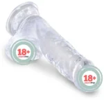 Pipedream King Cock Clear 5” Realistik Penis 15 cm