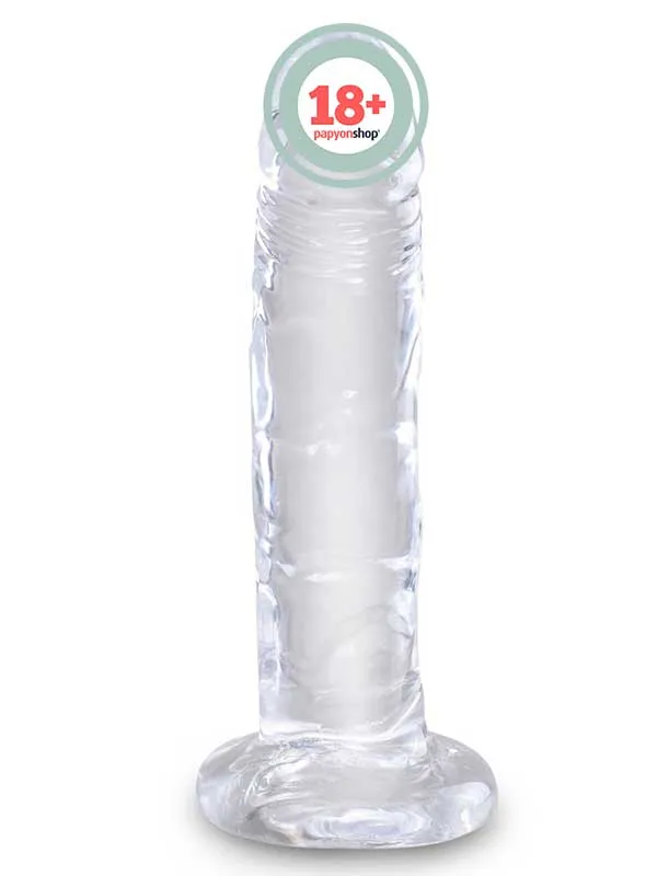 Pipedream King Cock Clear 6” Realistik Dildo 18 cm