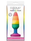 Pride Edition Pleasure Medium Anal Plug 13.5 cm