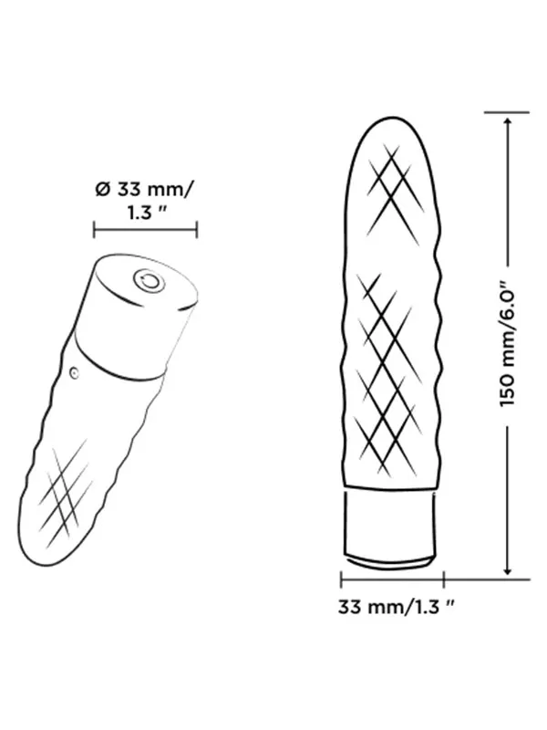 Romp Beat Bullet Şarjlı Vibratör 15 cm