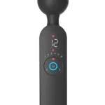 LCD Ekranlı Isıtmalı Şarjlı 12 Titreşim Modlu Wand Vibratör 22 cm