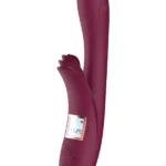 LCD Ekranlı Rotating Isıtmalı Şarjlı 10 Titreşim Modlu Lüks Vibratör 23 cm