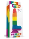 LoveToy 7.5'' Prider Dildo Realistik Penis 19.5 cm