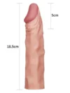 LoveToy Pleasure X Tender Gerçekçi Penis Kılıfı 5 cm Uzatmalı