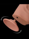 LoveToy Sliding Skin Dual Layer Çift Katmanlı Dildo 29 cm