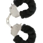 NOXXX Siyah Peluşlu Metal Kelepçe