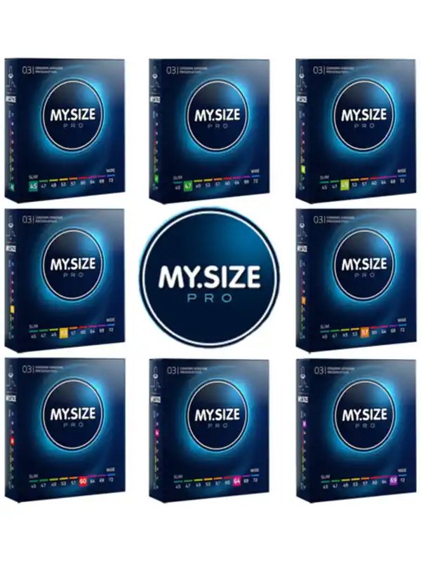 MY.SIZE Pro Vegan Vytex Bedenli Prezervatif 3'lü Paket