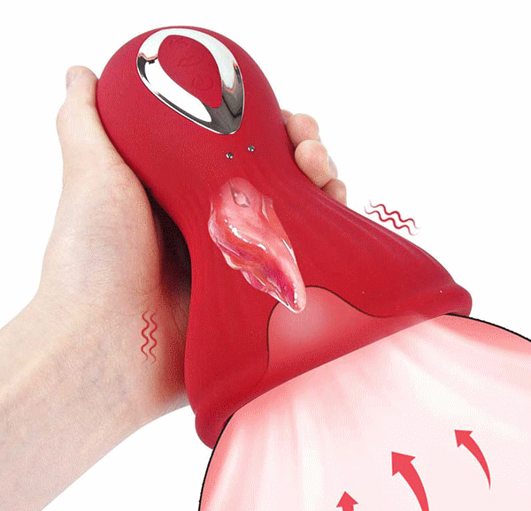 NOXXX Emme ve Dil Yalamalı Titreşimli Şarjlı Göğüs Vajina Pompası