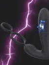 NOXXX Telefon Kontrollü Elektro Şoklu Penis Halkalı Anal Vibratör