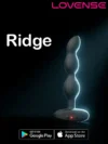 Lovense Ridge Telefon Kontrollü Anal Beads Viratör 360° Rotating