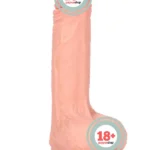 Real Skin 7" Çift Katmanlı Kayan Derili Gerçekçi Penis 18 cm