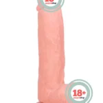 Real Skin 8" Çift Katmanlı Kayan Derili Gerçekçi Penis 20 cm
