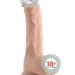 VSCNovelty 7.6" Çift Katmanlı Kayan Derili Gerçekçi Dildo 19 cm