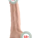 VSCNovelty 9" Çift Katmanlı Kayan Derili Realistik Penis 23 cm