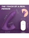 Giyilebilir Klitoral Dil Yalama İşlevli Uzaktan Kumandalı Şarjlı Vibratör