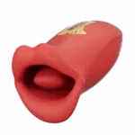 Honey Mouth Kadınlar için Dilli Oral Seks Mastürbatörü Mor