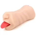 Krystal Ağız ve Vajina Girişli Çift Taraflı Gerçekçi Mastürbatör