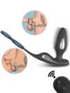 Lava-RCT Penis Halkalı Şarjlı Giyilebilir Anal Vibratör