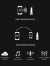 Lovense Exomoon Telefon ve Bluetooth Kontrollü Gizli Ruj Vibratör