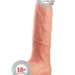 Real Skin 10″ Dual Layer Gerçekçi Dildo 25 cm