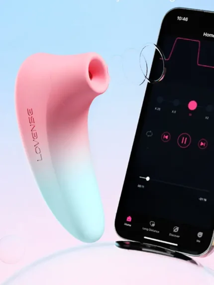 Lovense Tenera 2 Telefon Kontrollü Klitoral Emiş Vibratörü