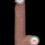 Lovetoy 9'' Dual Layered Silicone Realistik Dildo 23.5 cm