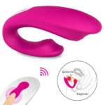 Wejoy-RCT Çiftler için Şarjlı Uzaktan Kumandalı Vibratör