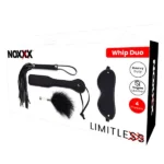 NOXXX LIMITLESS Kırbaç Şaplak Maske ve Tüy Seti