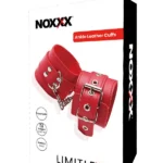 NOXXX LIMITLESS Deri Ayak Kelepçesi Kırmızı