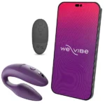 We-Vibe Sync 2nd Gen Çiftler İçin Telefon Kontrollü Vibratör Mor
