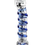 ToyJoy Glass Worxx G-Spot Gemstone 18 cm Şık Cam Dildo