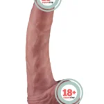 Lovetoy 9'' Vibrating Dual Density Power Cock Şarjlı Titreşimli Dildo 23cm