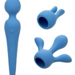 CalExotics Couture Body Wand Kit Masaj Aleti ve 2 Silikon Başlık
