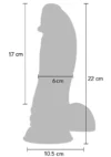 Hidden Desire Extreme Dinosaur Monster Dildo Titreşimli 22 cm - Görsel 3